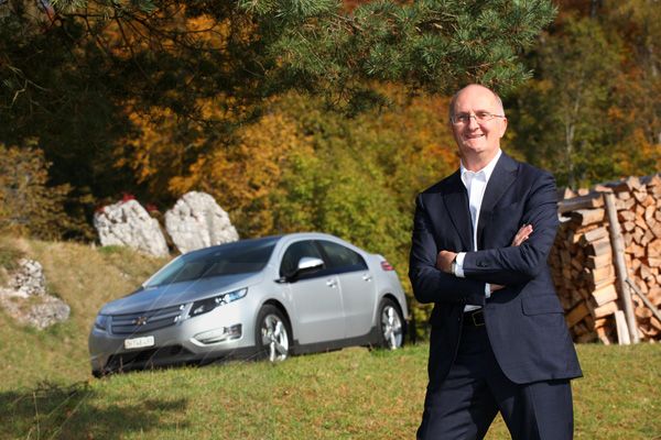 Primera entrega de un Chevrolet Volt en Europa