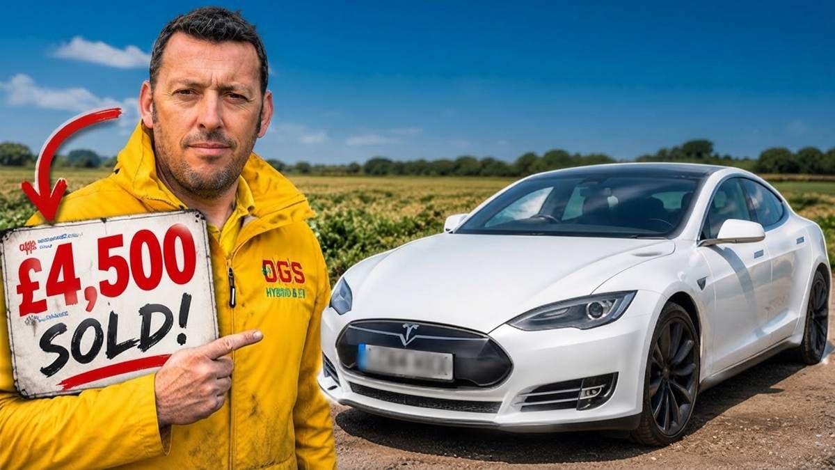 ¿Es rentable comprar un Tesla Model S averiado por 5.200 euros?