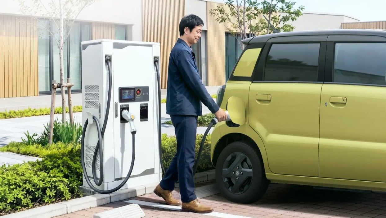 Solo mide 3,40 metros, pesa poco más de 1 tonelada y tendrá 310 km de autonomía: así es el Suzuki eSky