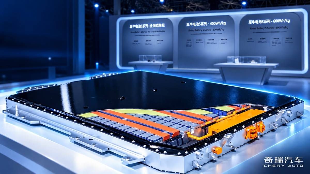 Chery apunta a baterías con 1.500 km de autonomía y llegada en 2027