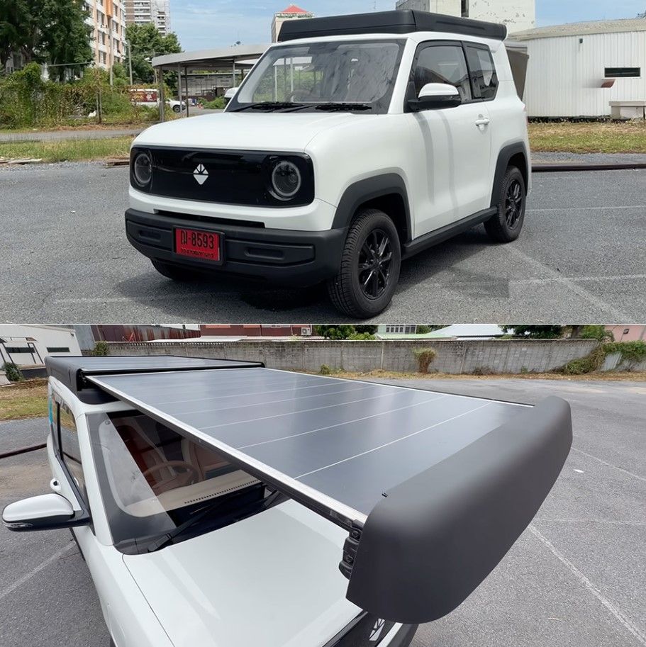 El coche solar de 7.000 euros que se recarga mientras está aparcado: hasta 55 km gratis al día