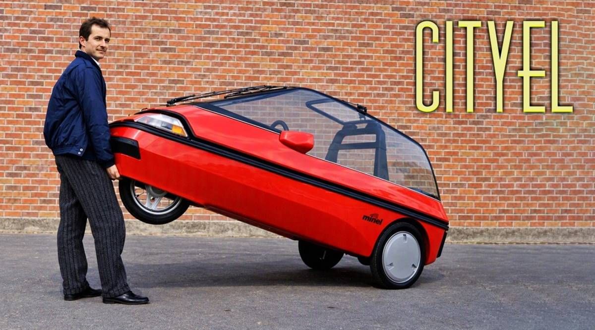 Tres ruedas, una plaza y hasta 120 km de autonomía: así era este pionero eléctrico de 1987