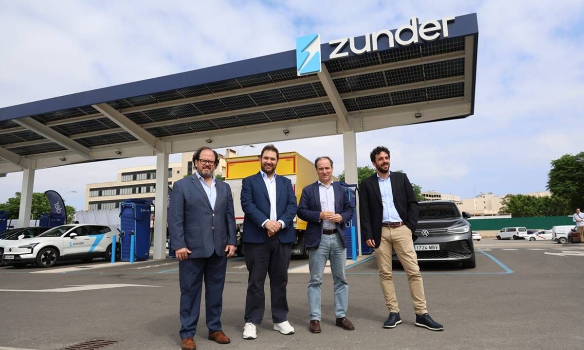 Zunder estrena en Madrid su estación 200 con 16 cargadores de 400 kW