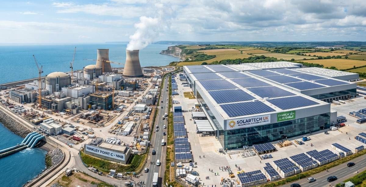 50.000 millones de euros, dos caminos muy diferentes: una central nuclear o una gigantesca industria solar