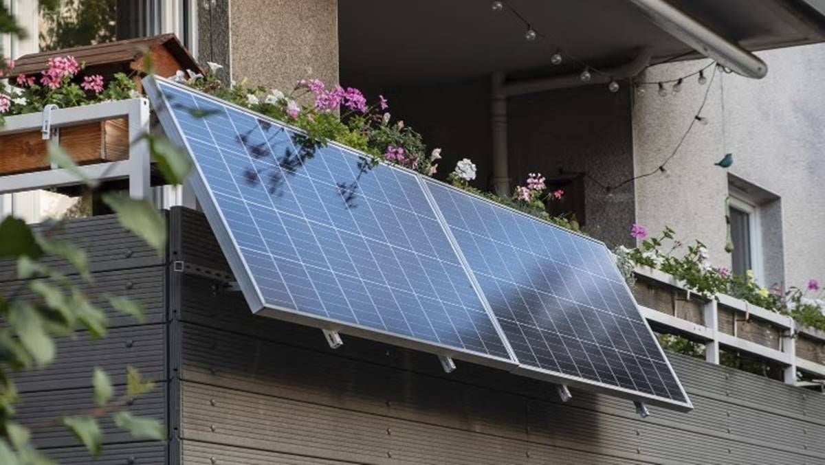 Los balcones solares arrasan en 2026: ahorrar en casa cuesta ya menos de 300 euros