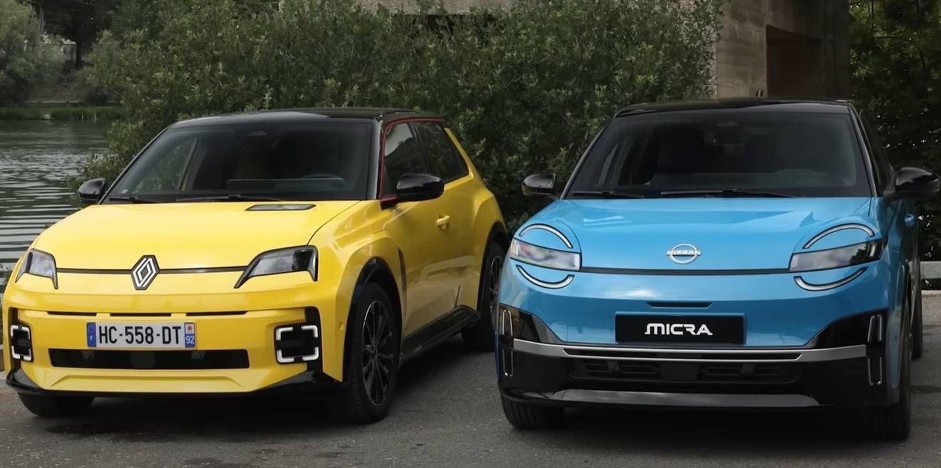 Renault R5 contra Nissan Micra. Primera comparativa de los dos eléctricos urbanos