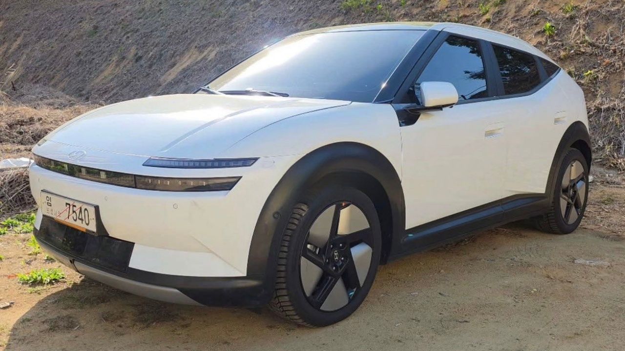 Así es el aspecto del Hyundai IONIQ 3 más barato, que tendrá una versión con casi 500 km de autonomía