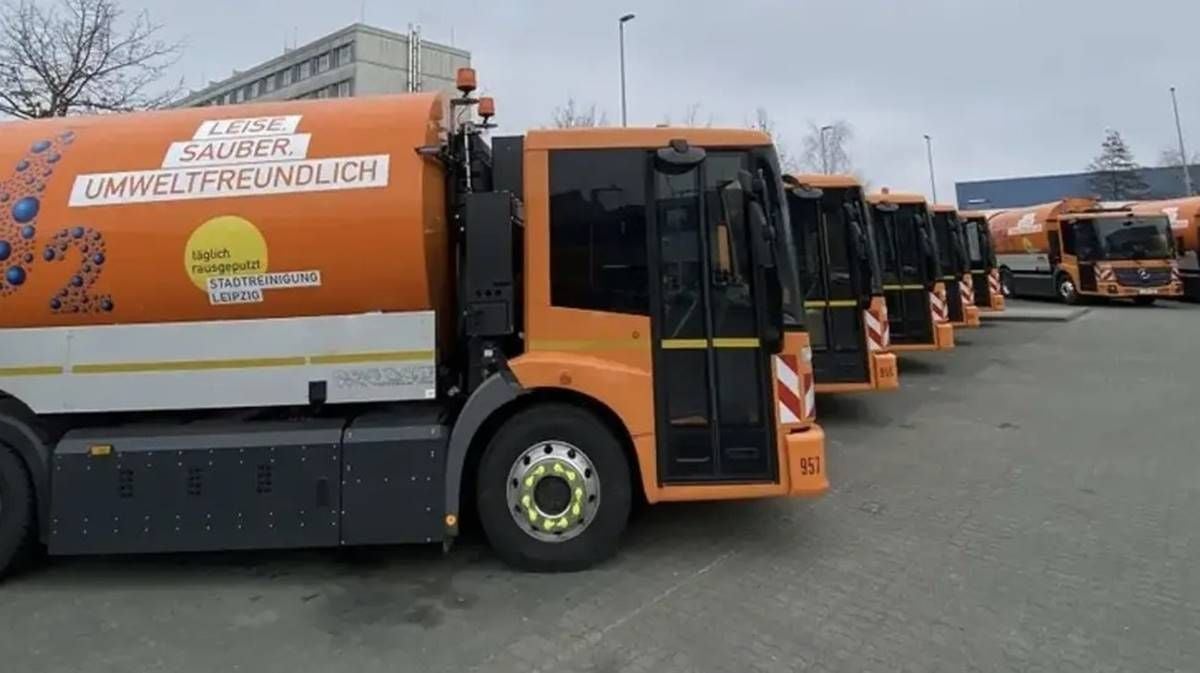 Para sorpresa de nadie, los camiones de hidrógeno para la recogida de basura de Leipzig son un fracaso: apenas están operativos el 45,6% del tiempo