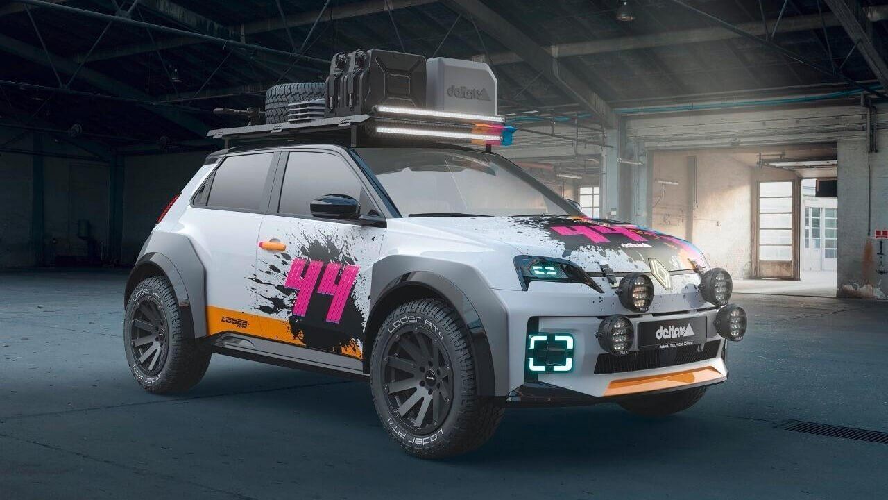 Se presenta el Renault 5 Delta4x4, la versión más aventurera del utilitario eléctrico