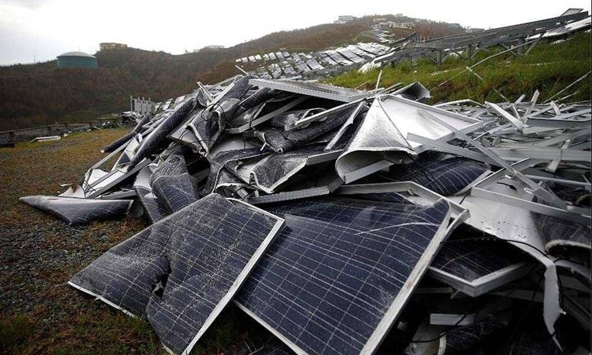 Paneles solares reciclados para fabricar baterías con electrolito sólido