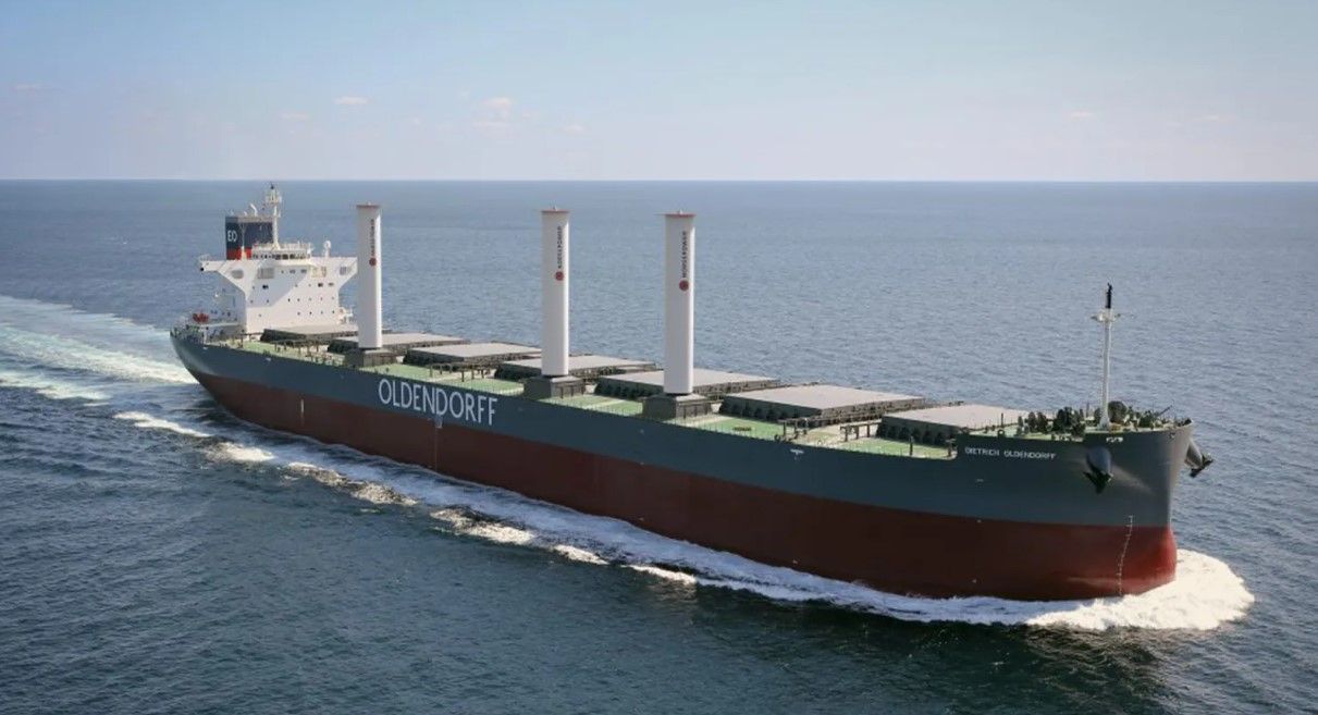 El viento vuelve a los grandes barcos: así ahorran combustible los gigantes del mar