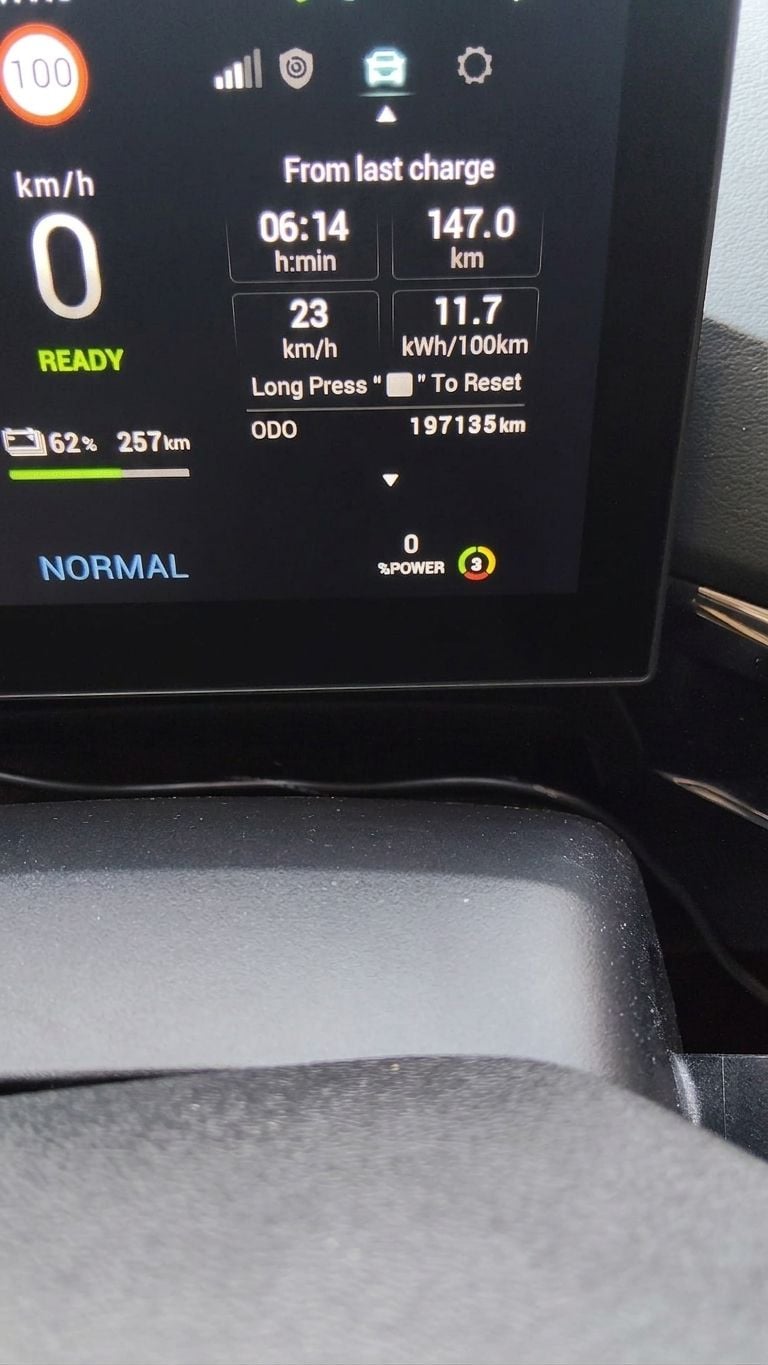 Este MG4 supera los 200.000 kilómetros como VTC y todavía conserva el 90% de la capacidad de su batería