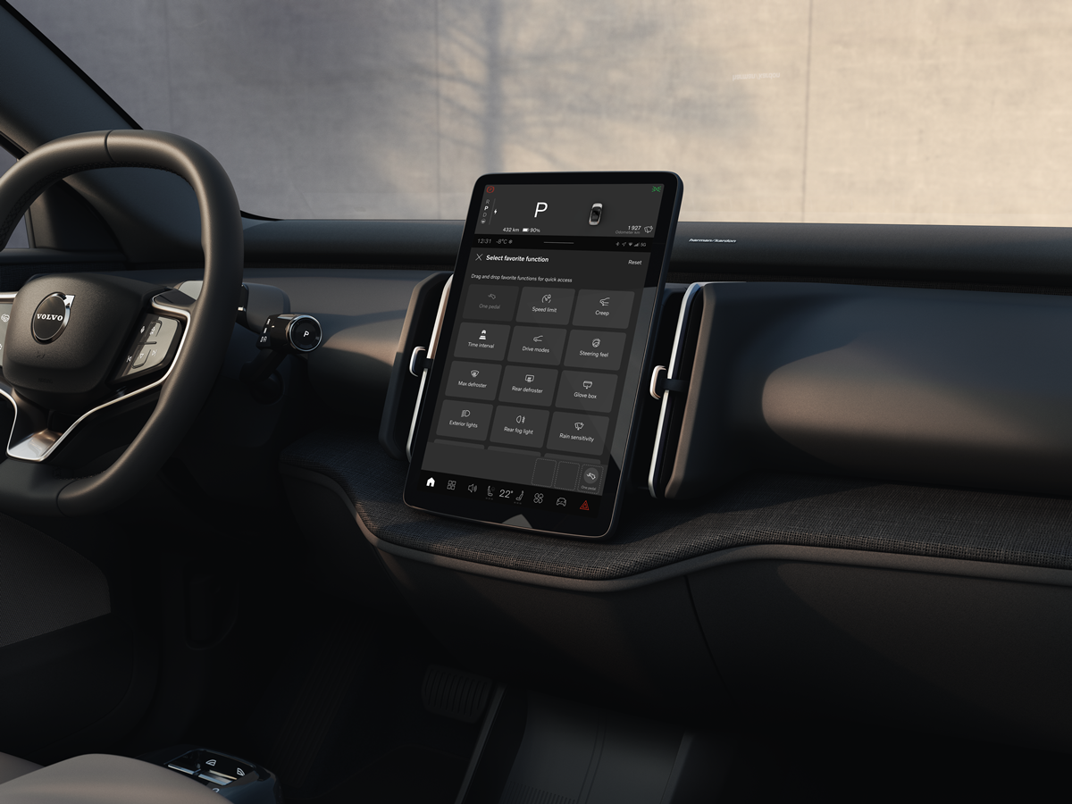El Volvo EX30 gana una función muy práctica gracias a una simple actualización a distancia