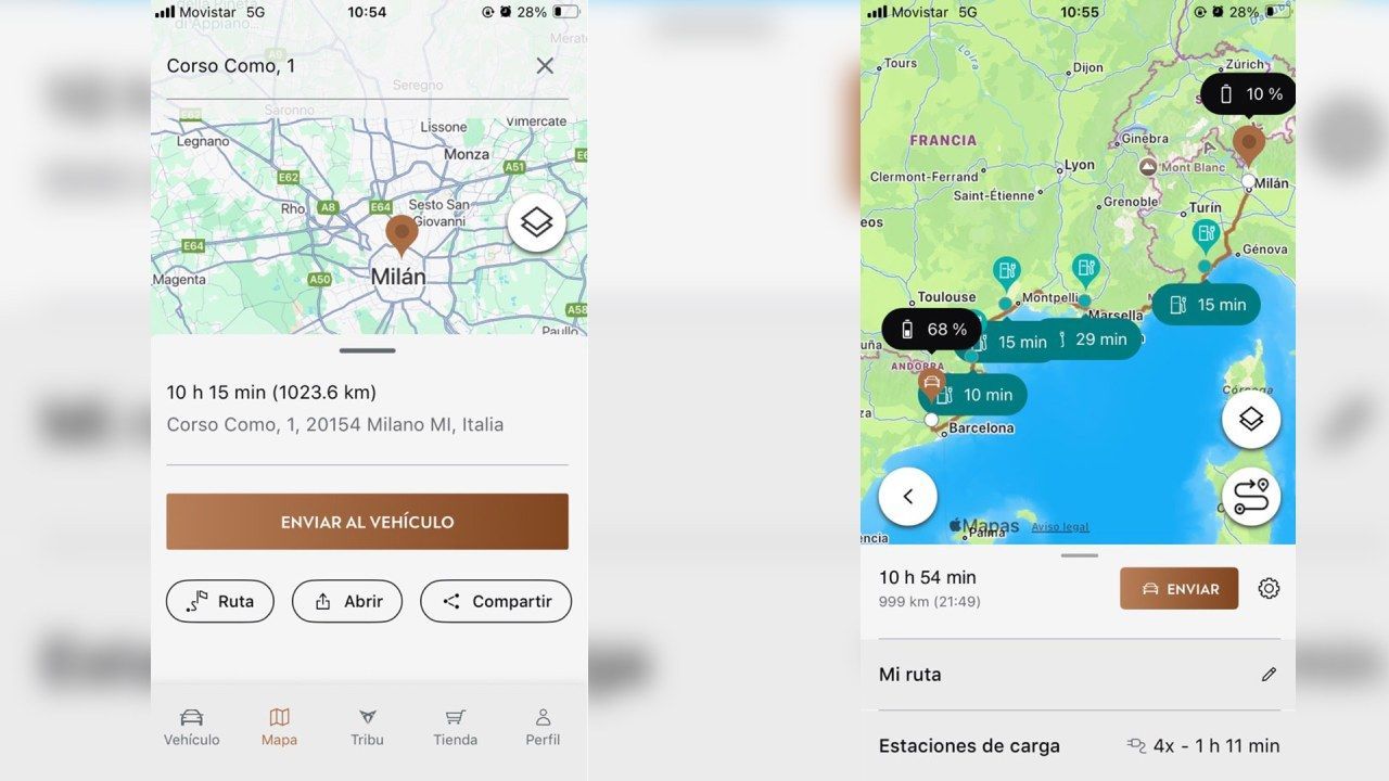 CUPRA lanza un nuevo Planificador de Rutas para Vehículos Eléctricos: así lo puedes usar en tu móvil