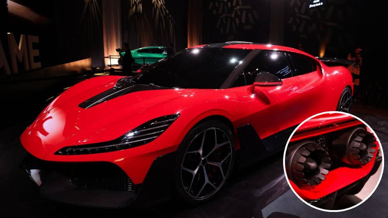 De 0 a 100 km/h en menos de 1 segundo: este hiperdeportivo eléctrico chino con cohetes se adelanta al Tesla Roadster