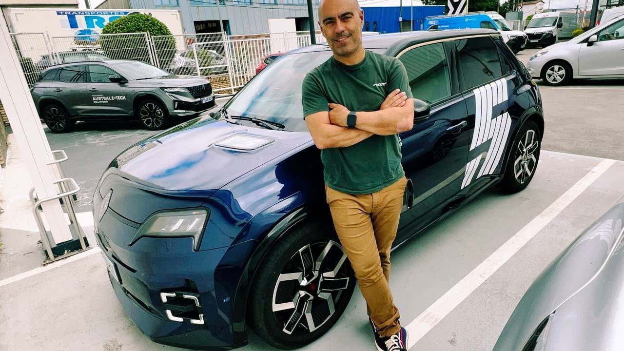 Prueba a 120 km/h Renault 5 E-TECH 52 kWh