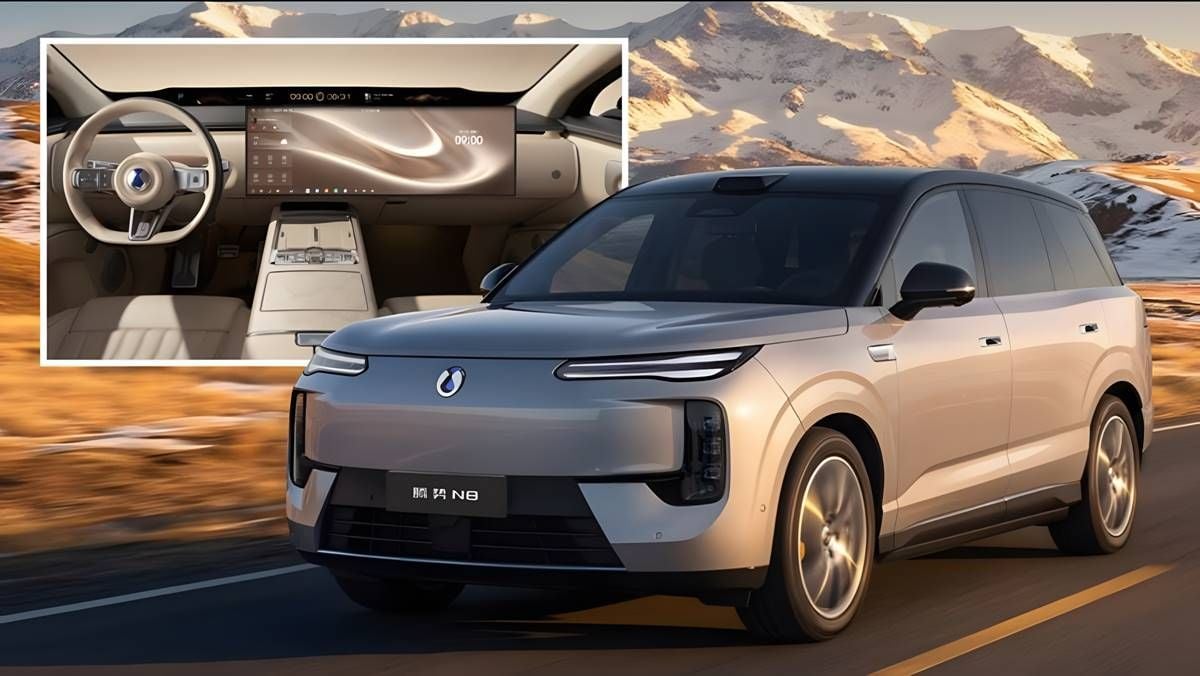1.193 CV, 130 kWh y más de 1.000 km de autonomía: así es el interior del nuevo Denza N8