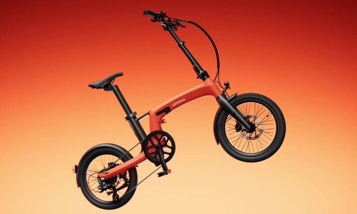 Cuadro de carbono y hasta 160 km de autonomía: así es la nueva bicicleta plegable que llega a Europa