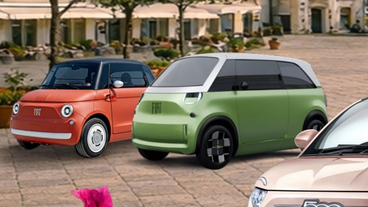 FIAT revela sus nuevos coches eléctricos: Quattrolino, Grizzly y Pandina