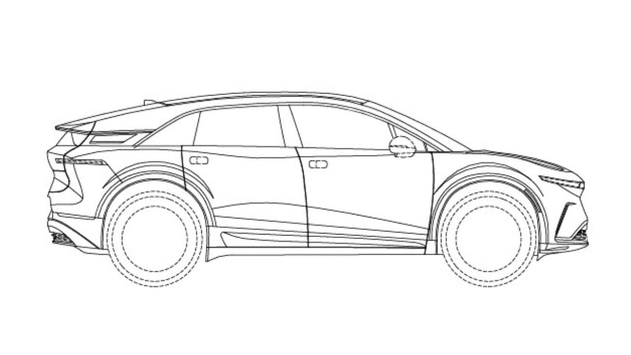Al Tesla Model Y le sale un nuevo rival: primeras imágenes del Lucid Cosmos