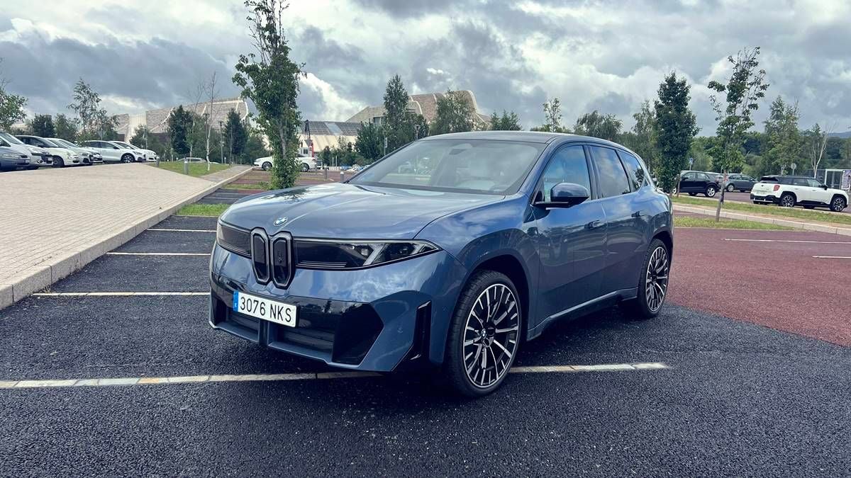 Prueba de autonomía a 120 km/h del BMW iX3