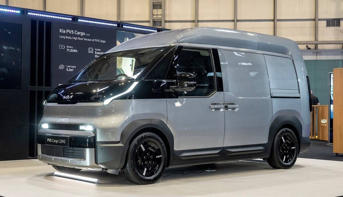 El KIA PV5 estrena nuevas versiones con más carga y 400 km de autonomía