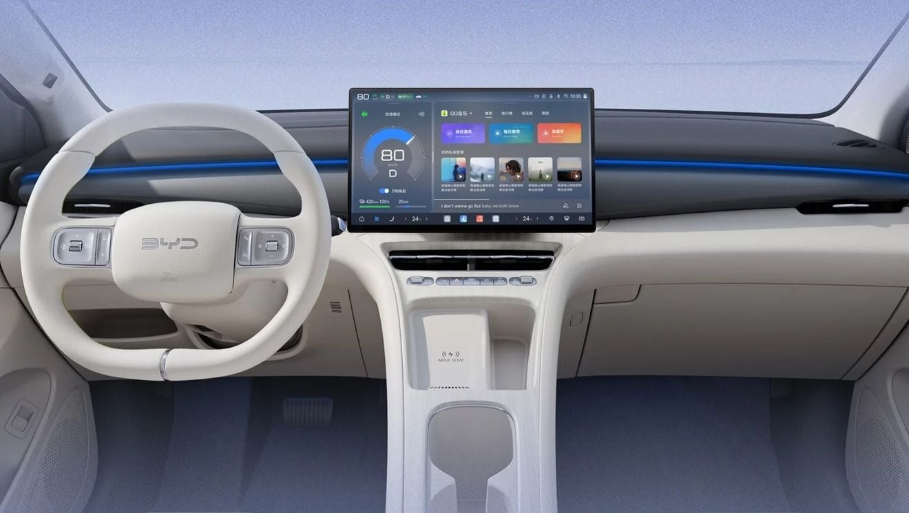 El nuevo BYD Seagull sorprende con asiento con masaje y un maletero delantero de 94 litros
