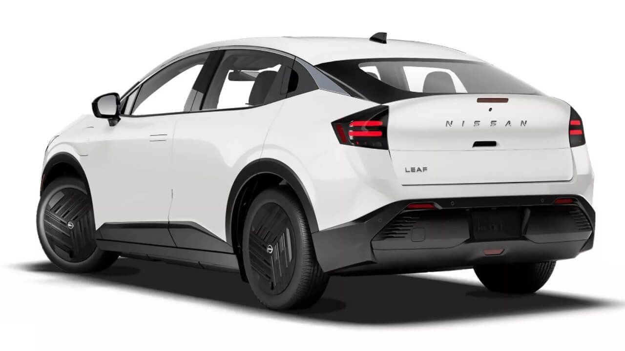 El Nissan LEAF tendrá un diseño trasero completamente diferente en sus versiones más baratas