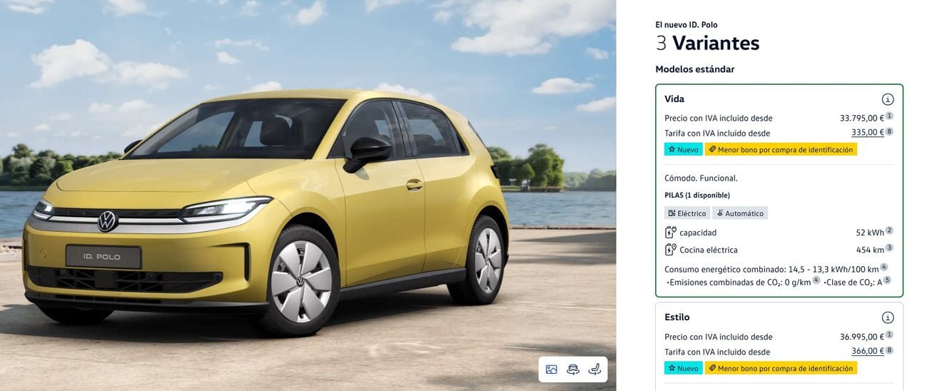 Volkswagen desata las críticas al poner el precio del Polo eléctrico a la altura del Tesla Model 3