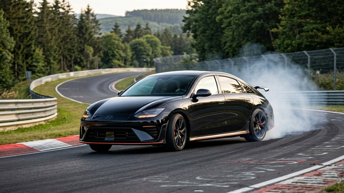 El Hyundai IONIQ 6 N humilla al Nissan GT-R y ya rueda más rápido en Nürburgring