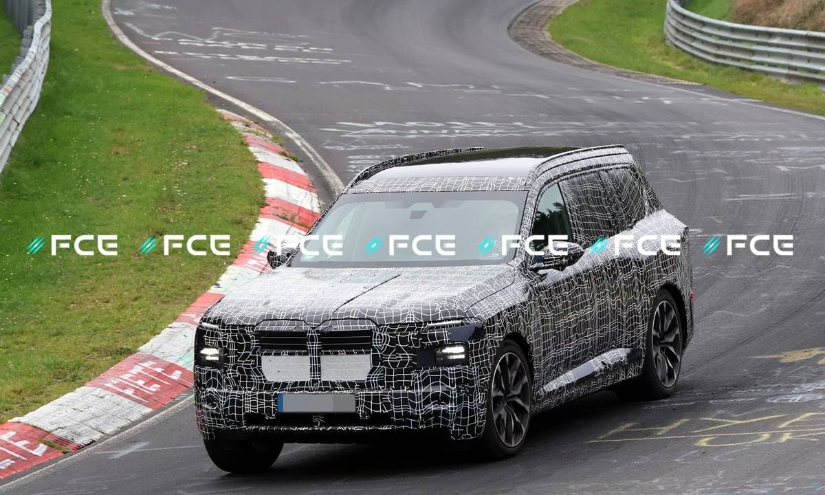 El BMW iX7 se prepara en Nürburgring: un SUV eléctrico deportivo y familiar