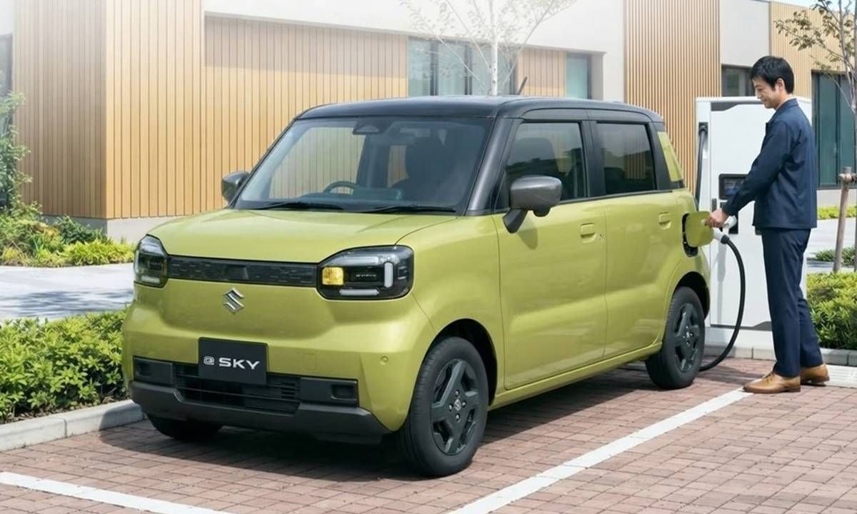 Solo mide 3,40 metros, pesa poco más de 1 tonelada y tendrá 310 km de autonomía: así es el Suzuki eSky
