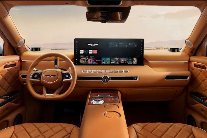 El espectacular Genesis GV90 confirma su llegada a Europa: puertas de apertura inversa, 123,5 kWh y hasta 657 CV