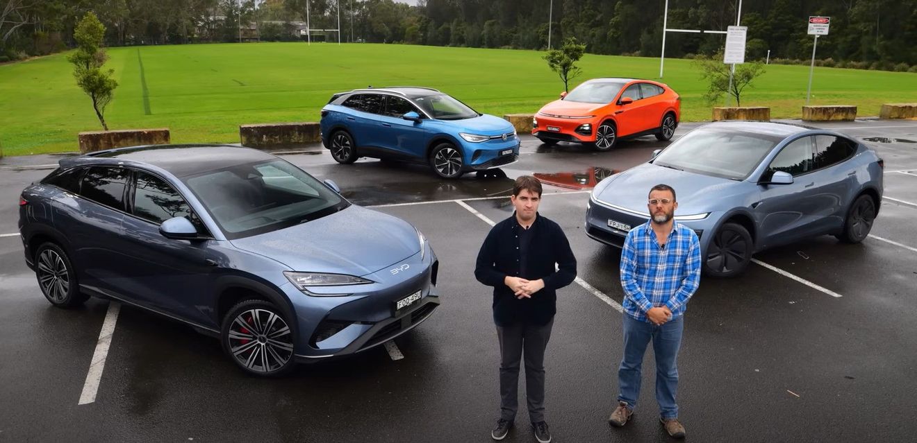 Tesla Model Y, Volkswagen ID.4, BYD Sealion 7 y Xpeng G6: comparativa de D-SUV eléctricos