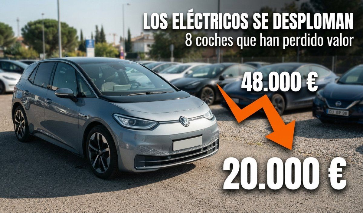 Estos 8 coches eléctricos se han hundido de precio en España: algunos ya cuestan menos de la mitad