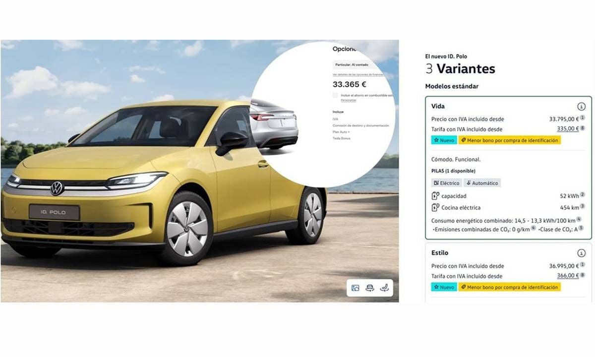 Volkswagen desata las críticas al poner el precio del Polo eléctrico a la altura del Tesla Model 3
