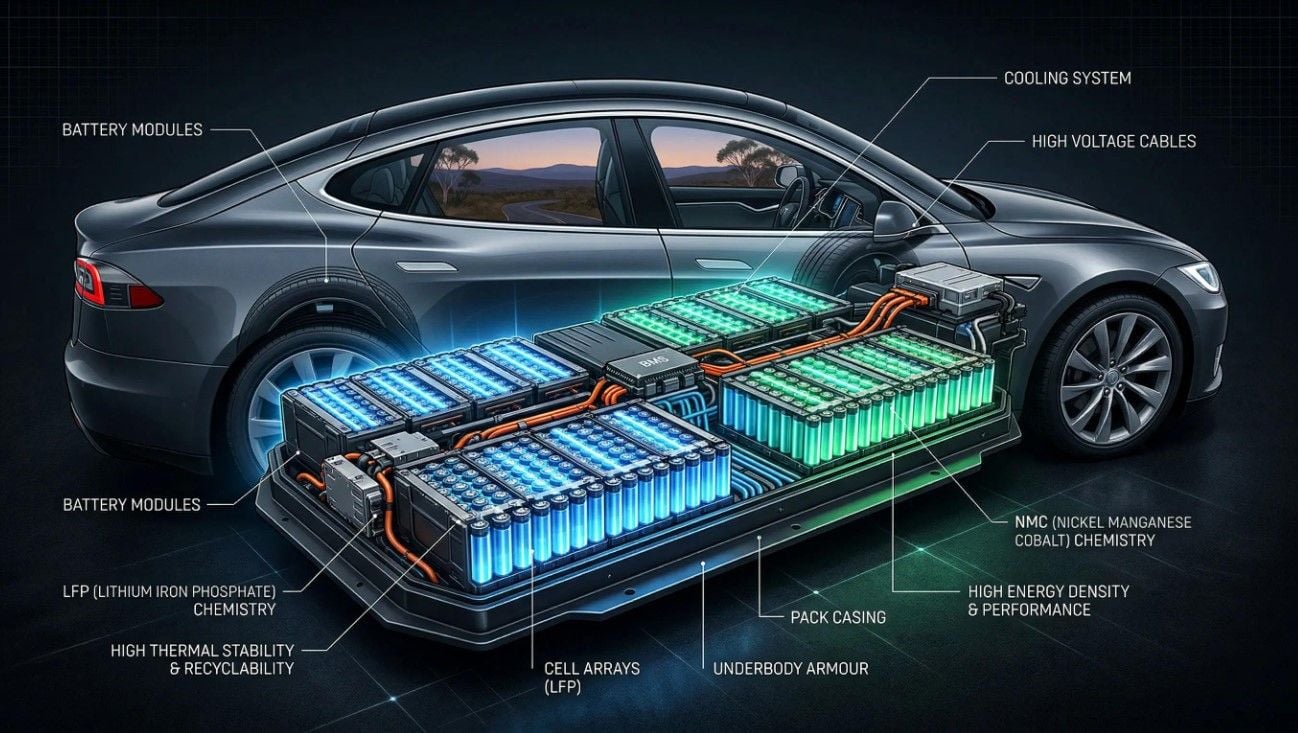 LFP o NMC: las diferencias entre las dos baterías que dominan los coches eléctricos