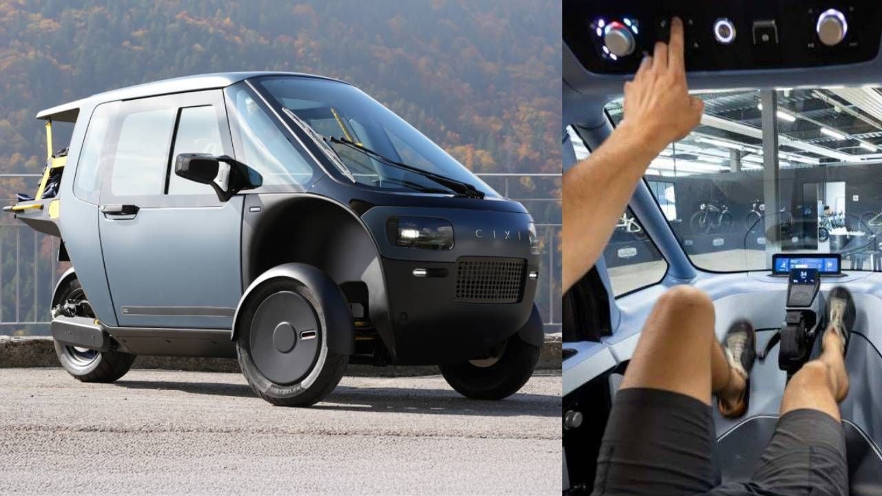 Sin volante ni acelerador: este eléctrico llega a los 120 km/h y puede recorrer 160 km, pero pedaleando