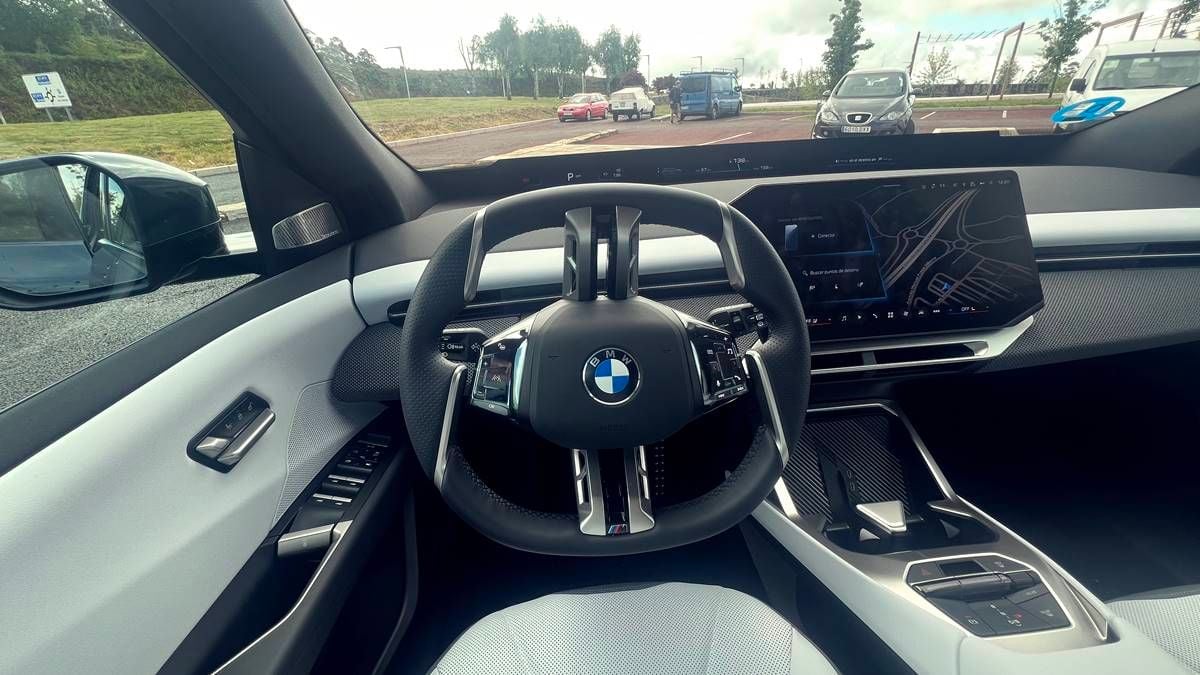 Prueba de autonomía a 120 km/h del BMW iX3