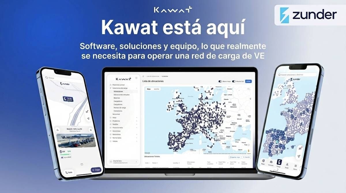 KAWAT: la herramienta de Zunder que quiere simplificar la recarga del coche eléctrico