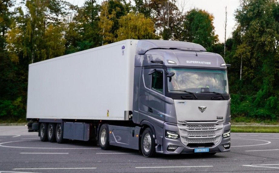 SuperPanther camion eléctrico