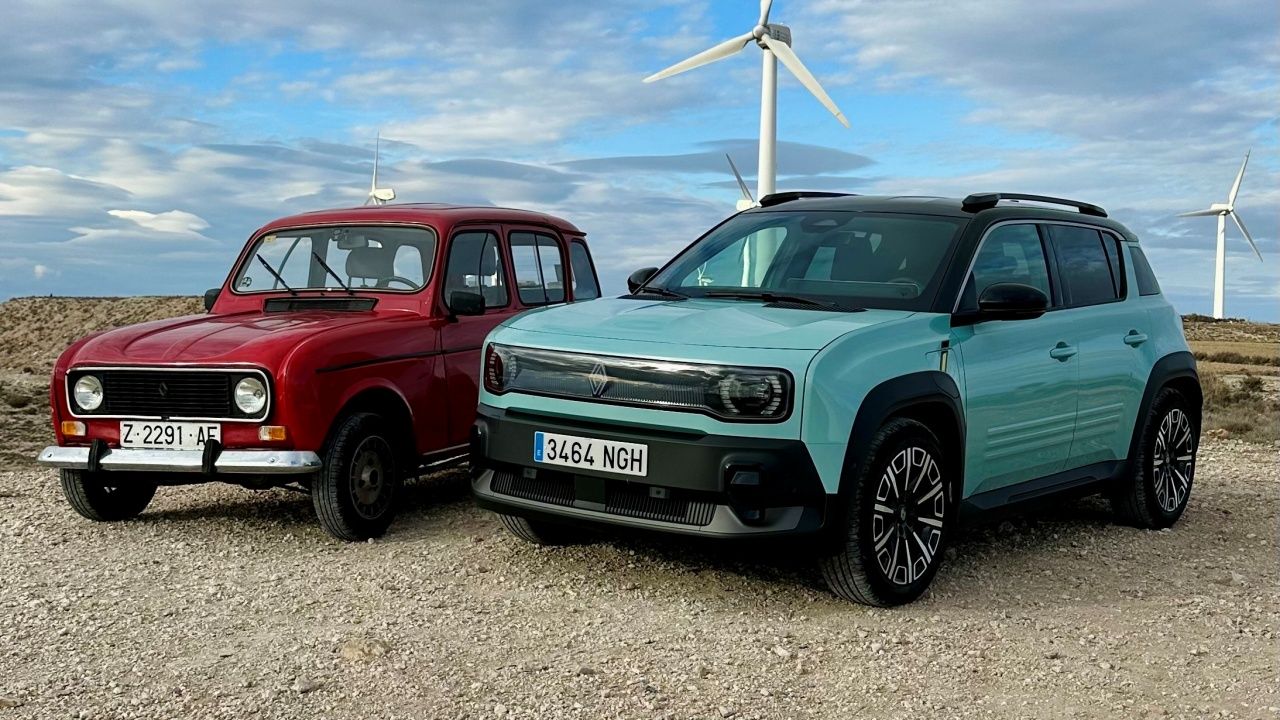 Probamos el Renault 4 eléctrico, más de 1.500 km en invierno con el hermano SUV del R5