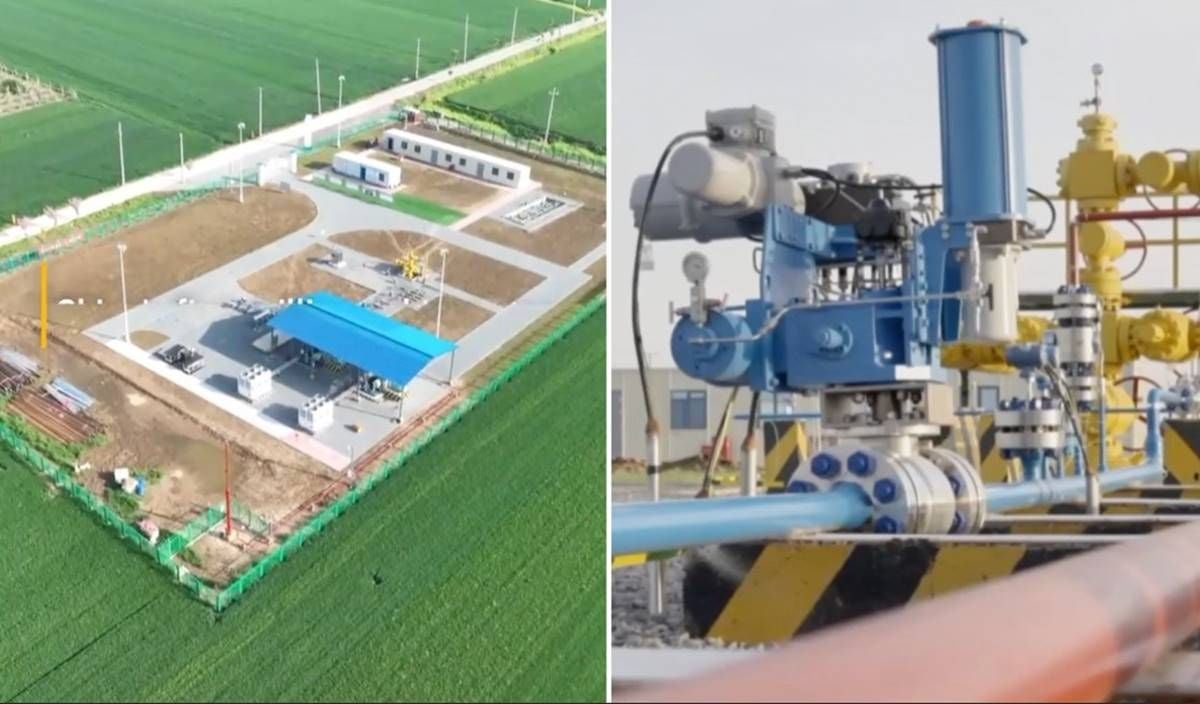 China pone en marcha el mayor almacén subterráneo de hidrógeno en cavernas de sal
