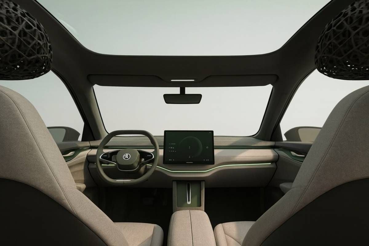 Así será el interior del Skoda Octavia eléctrico