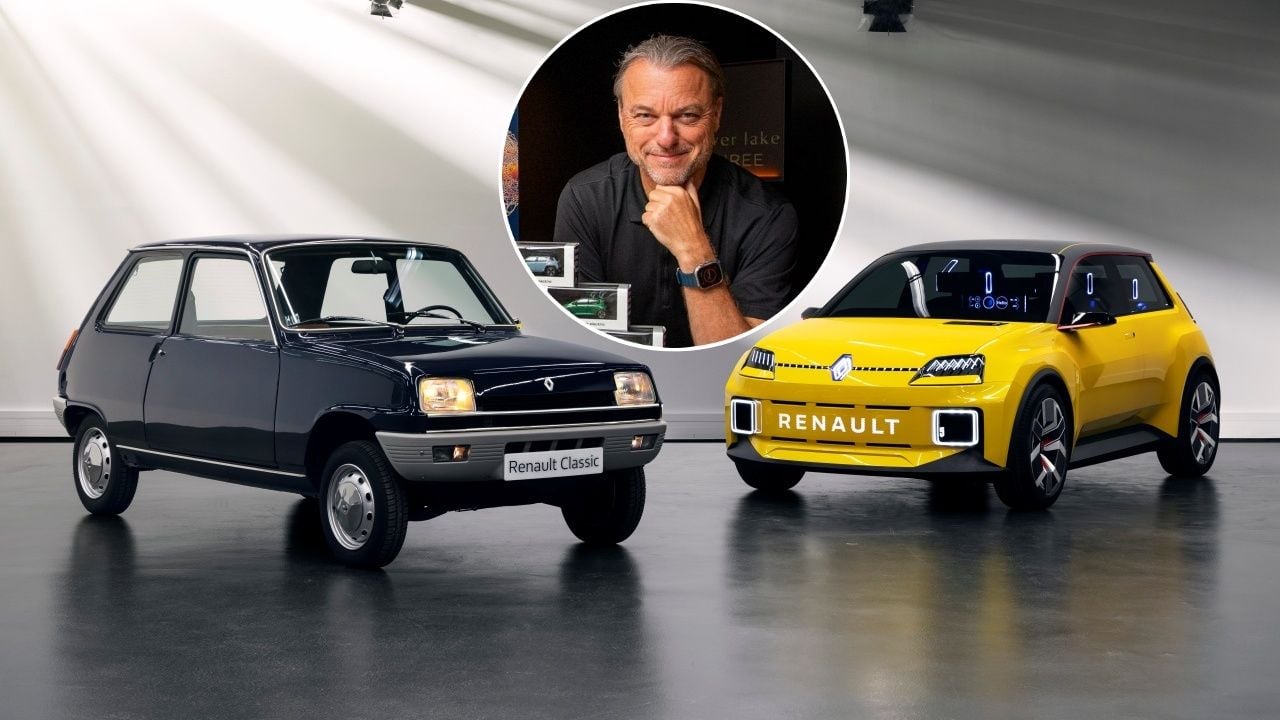 "El diseño del R5 habría sido imposible con un motor de combustión". El jefe de diseño de Renault defiende los eléctricos retro