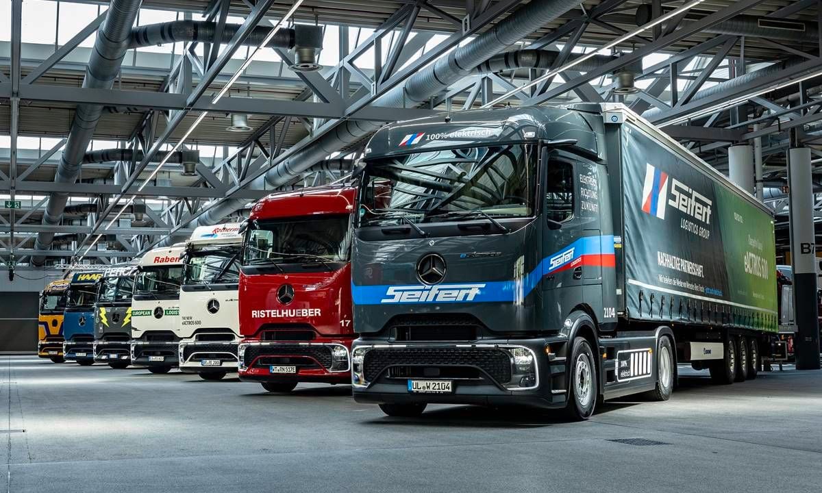 Mercedes demuestra que un camión eléctrico ya puede recorrer 600 kilómetros diarios cargado con 36 toneladas