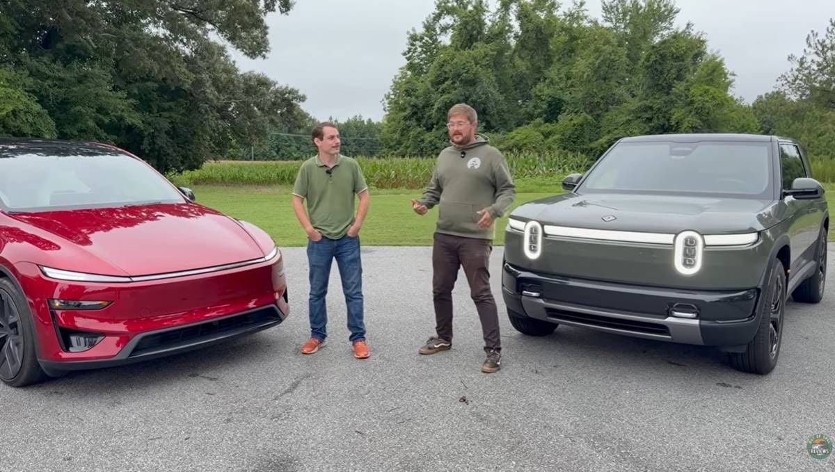 La homologación dice que consumen lo mismo, pero el Rivian R2 gasta hasta un 26% más que el Tesla Model Y en condiciones reales