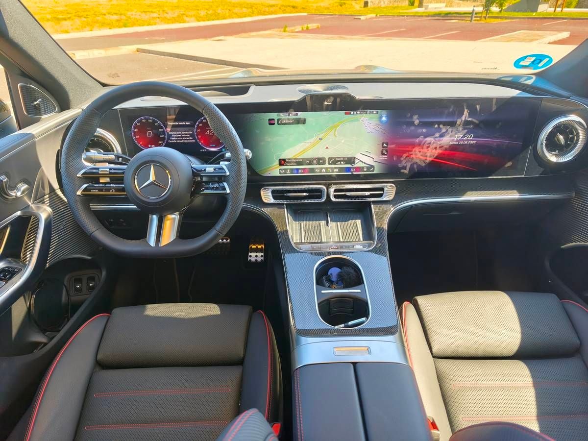 Prueba de autonomía a 120 km/h de Mercedes GLC 400