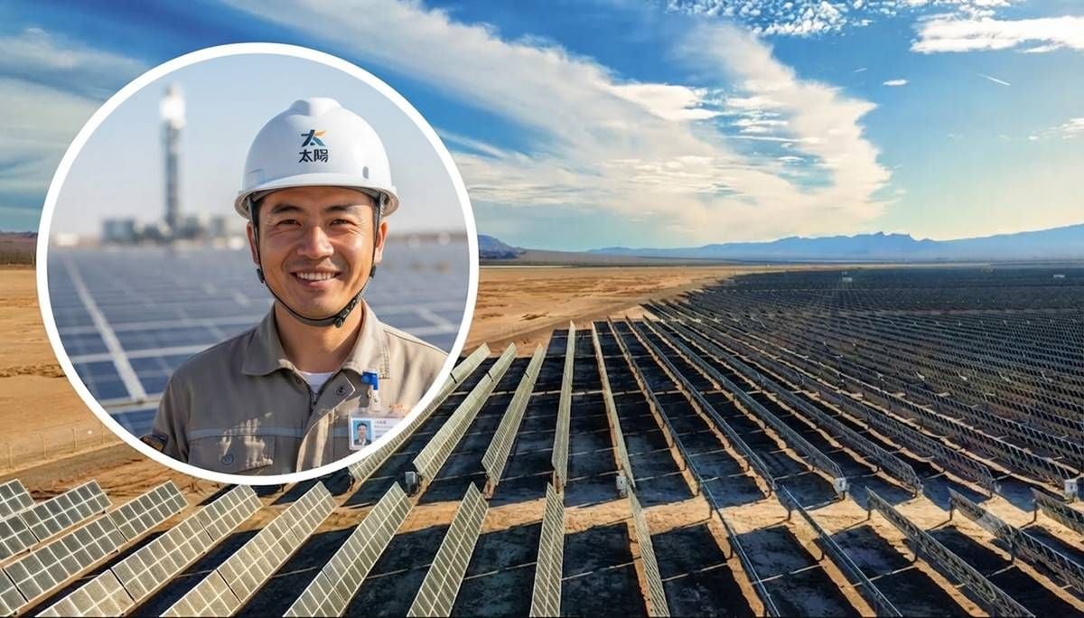 China construye una gigantesca "Gran Muralla Solar" que también quiere detener el avance del desierto