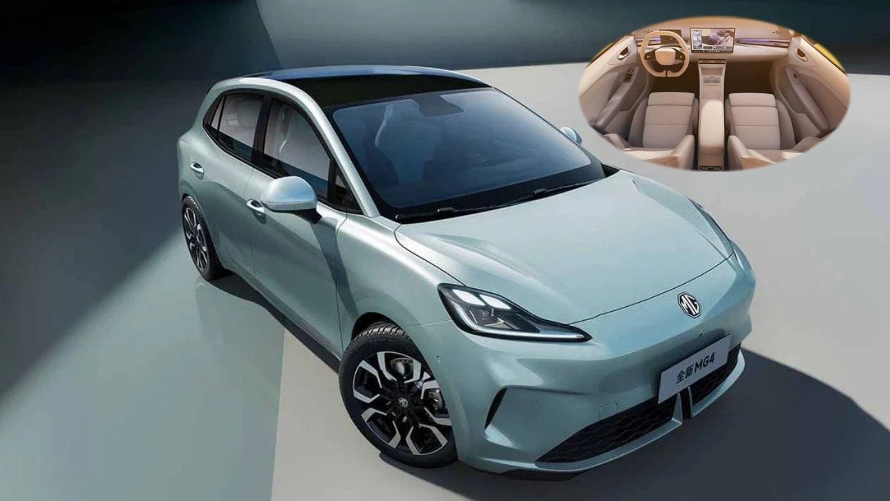 Revelado el interior del esperadísimo MG4. No solo tendrá batería semisólida, estrena una gran novedad con Oppo